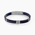 Bracelet Jourdan Colbert Cuir Marron - Bracelets cuir Homme | Marc Orian