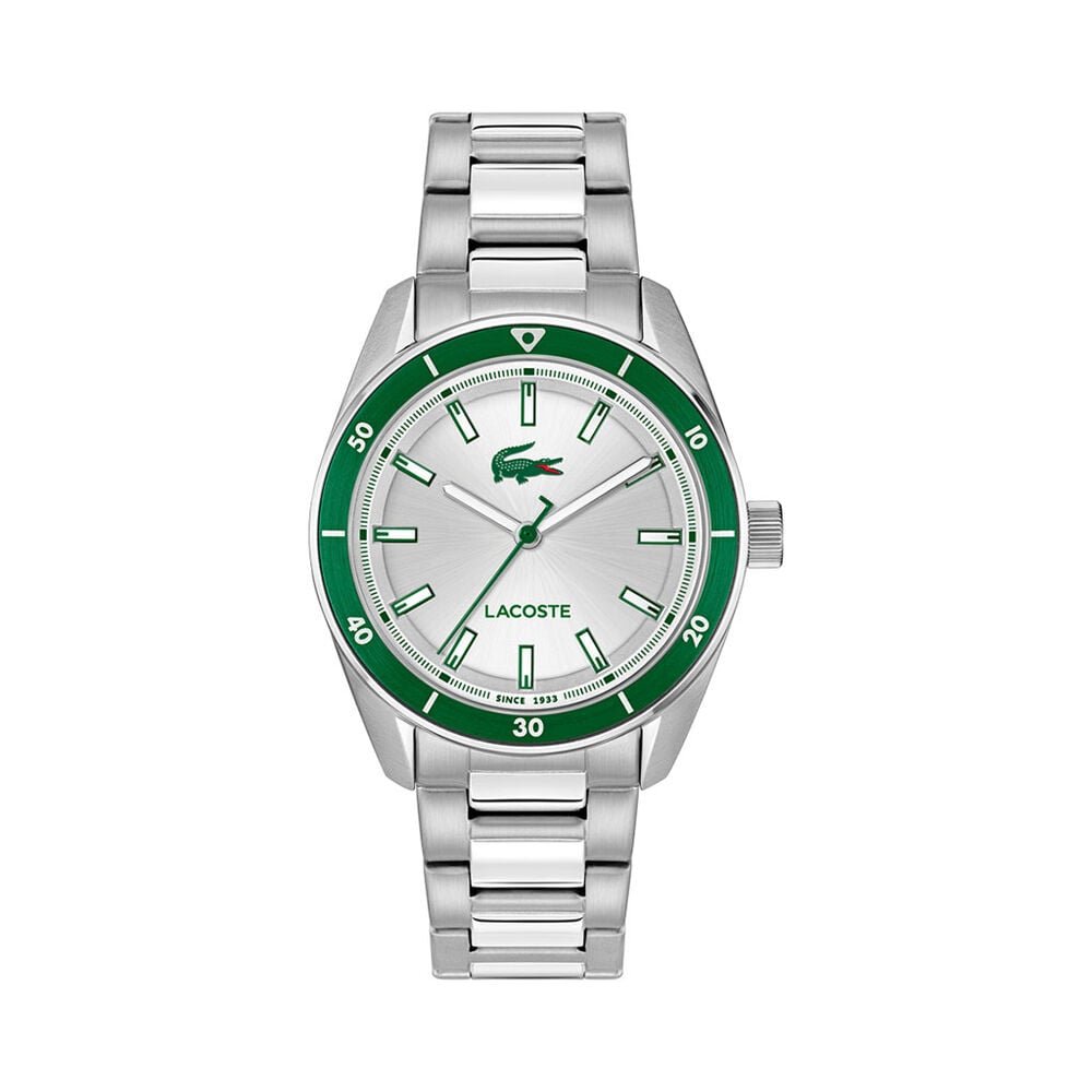 Montre Lacoste Boston Argent&eacute; - Montres &eacute;tanches Homme | Marc Orian