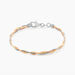 Bracelet Eira Argent Tricolore - Bracelets mailles Femme | Marc Orian