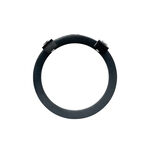 Bague Black Acier Noir - Bijoux fantaisie Homme | Marc Orian