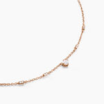 Collier Gemmie Argent Rose Oxyde De Zirconium - Colliers avec pierres Femme | Marc Orian