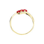 Bague Simma Or Jaune Diamant Et Rubis - Bagues vintage Femme | Marc Orian