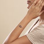 Bracelet Greta Argent Blanc C&eacute;ramique Et Oxyde De Zirconium - Bracelets fantaisie Femme | Marc Orian