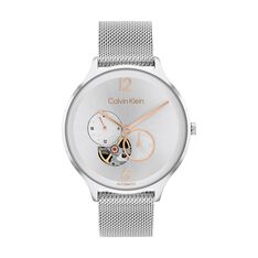 Montre Calvin Klein Timeless Auto Argent - Montres classiques Femme | Marc Orian