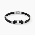 Bracelet Orancie Acier Blanc - Bracelets cordons Homme | Marc Orian