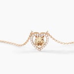 Collier Suzon Argent Rose Oxyde De Zirconium - Colliers avec pierres Femme | Marc Orian