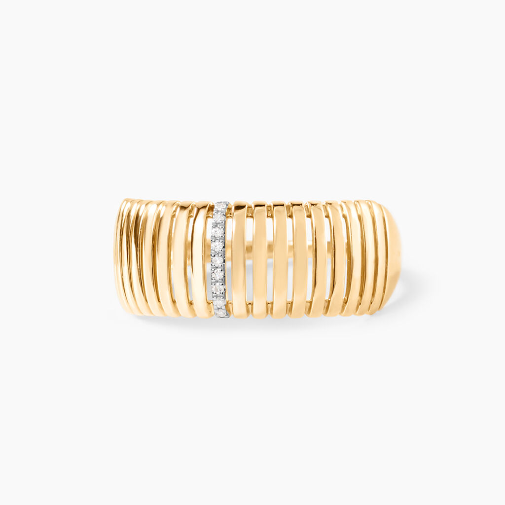 Bague Sepharine Or Jaune Diamant - Bagues pierres pr&eacute;cieuses  | Marc Orian