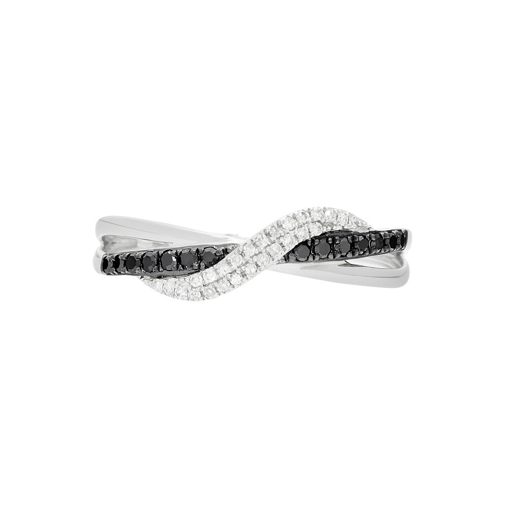 Bague Valencia Or Blanc Diamant - Bagues pierres précieuses Femme | Marc Orian
