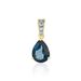 Pendentif Gorgel Or Jaune Topaze Oxyde De Zirconium - Pendentifs Femme | Marc Orian