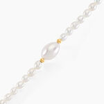 Bracelet Akil Or Jaune Perle De Culture - Bracelets cha&icirc;nes Femme | Marc Orian