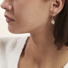 Boucles D'oreilles Pendantes Plaqué Or Jaune Simao Oxydes De Zirconium - Boucles d'oreilles Pendantes Femme | Marc Orian