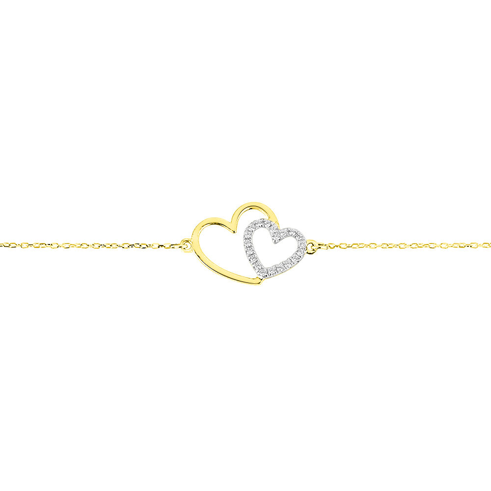 Bracelet Marineta Or Jaune Oxyde De Zirconium - Bracelets chaînes Femme | Marc Orian