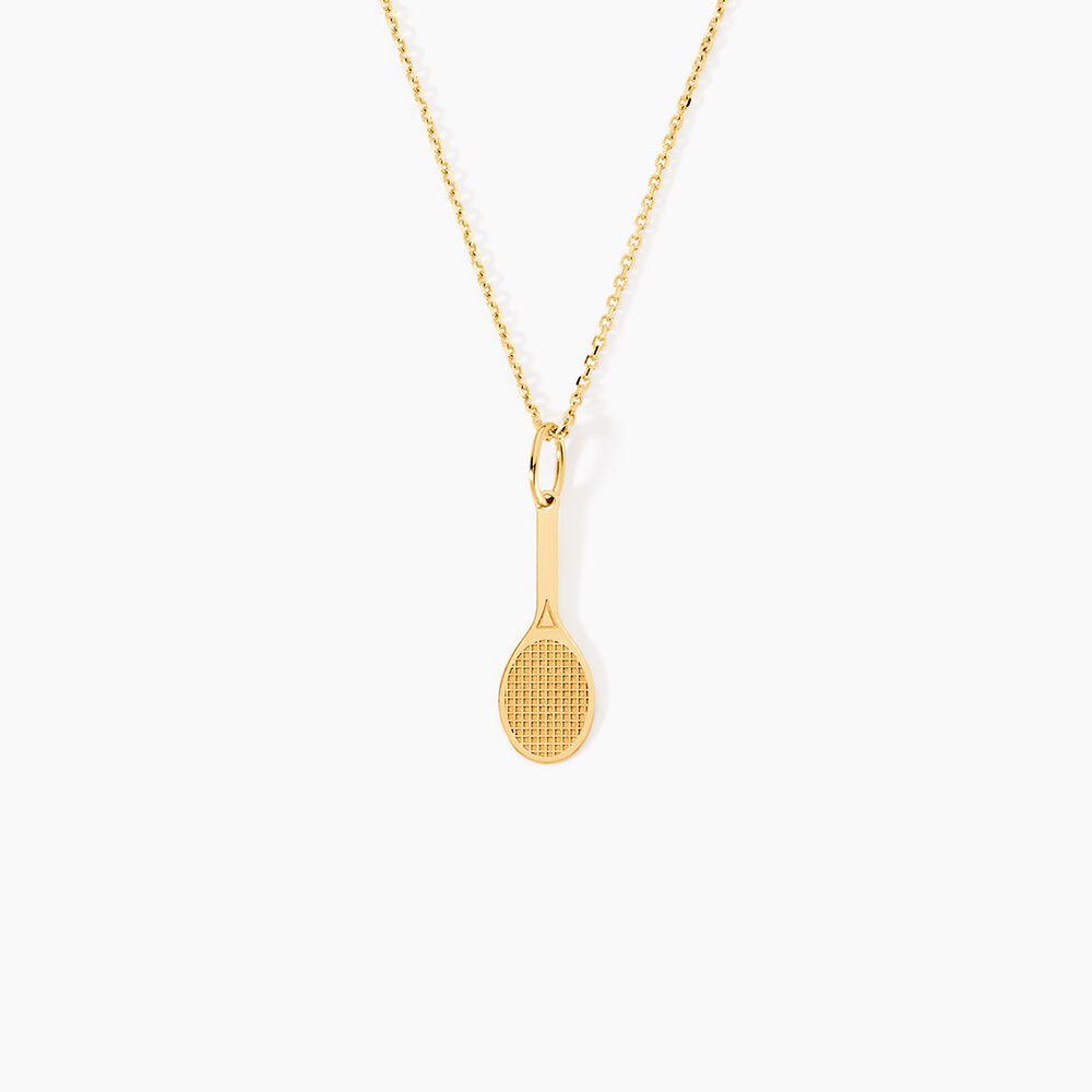 Pendentif Julius Sport Tennis Or Jaune - Pendentifs Famille | Marc Orian