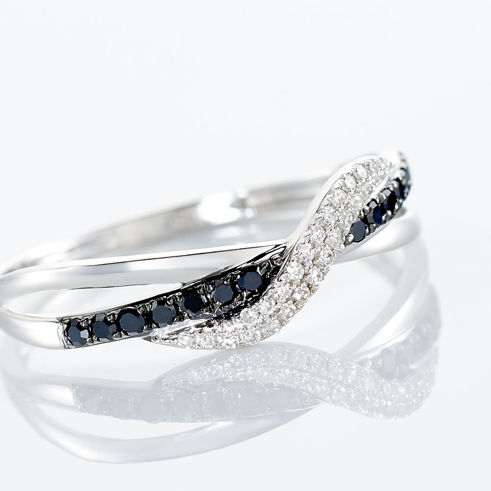 Bague Valencia Or Blanc Diamant - Parures de mariage Femme | Marc Orian