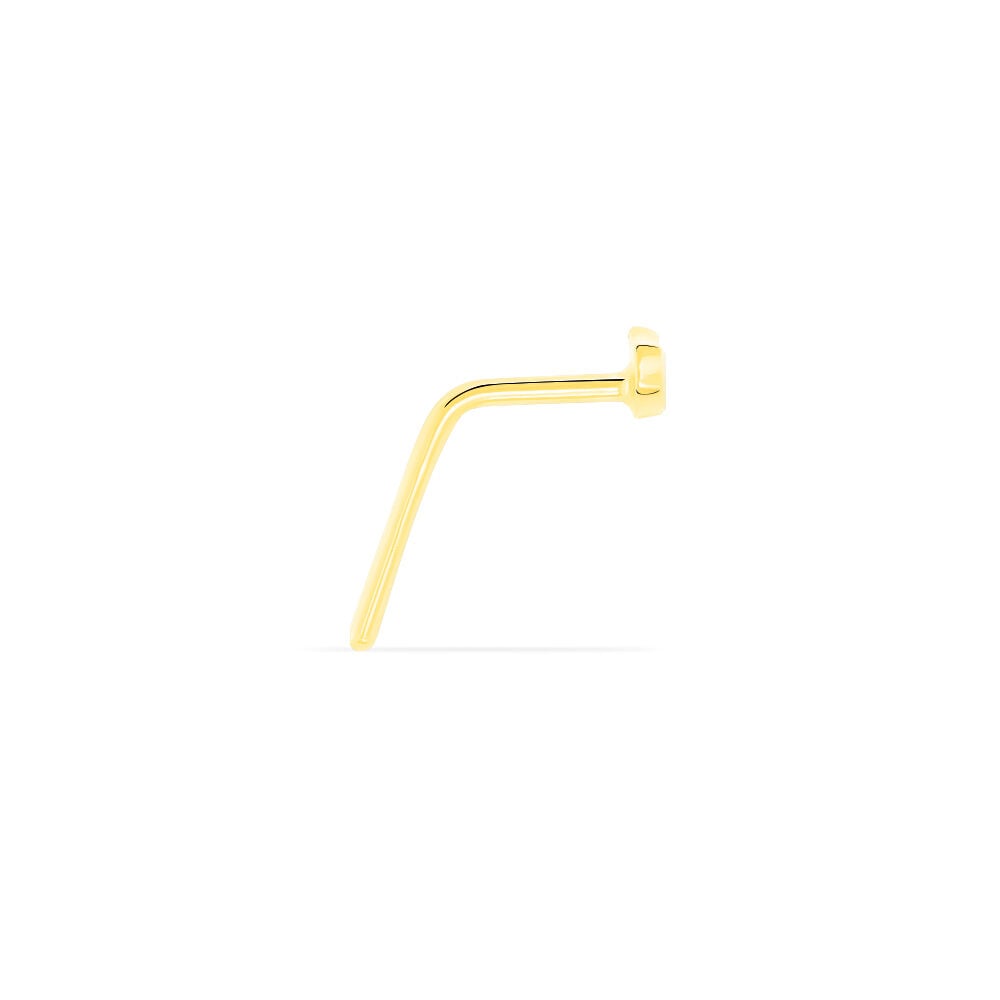 Piercing De Nez Deodate Lune Or Jaune - Piercing Nez Femme | Marc Orian