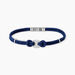 Bracelet Fabrice Acier Blanc - Bracelets cordons Homme | Marc Orian