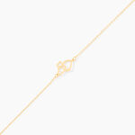 Bracelet Corazones Or Jaune - Bracelets Anneaux Entrelaces Femme | Marc Orian