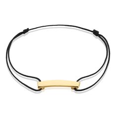 Bracelet Plaqué Or Jaune Gaulthier - Bracelets cordons Homme | Marc Orian