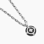 Collier Acier Blanc Kyliann - Colliers fantaisie Homme | Marc Orian