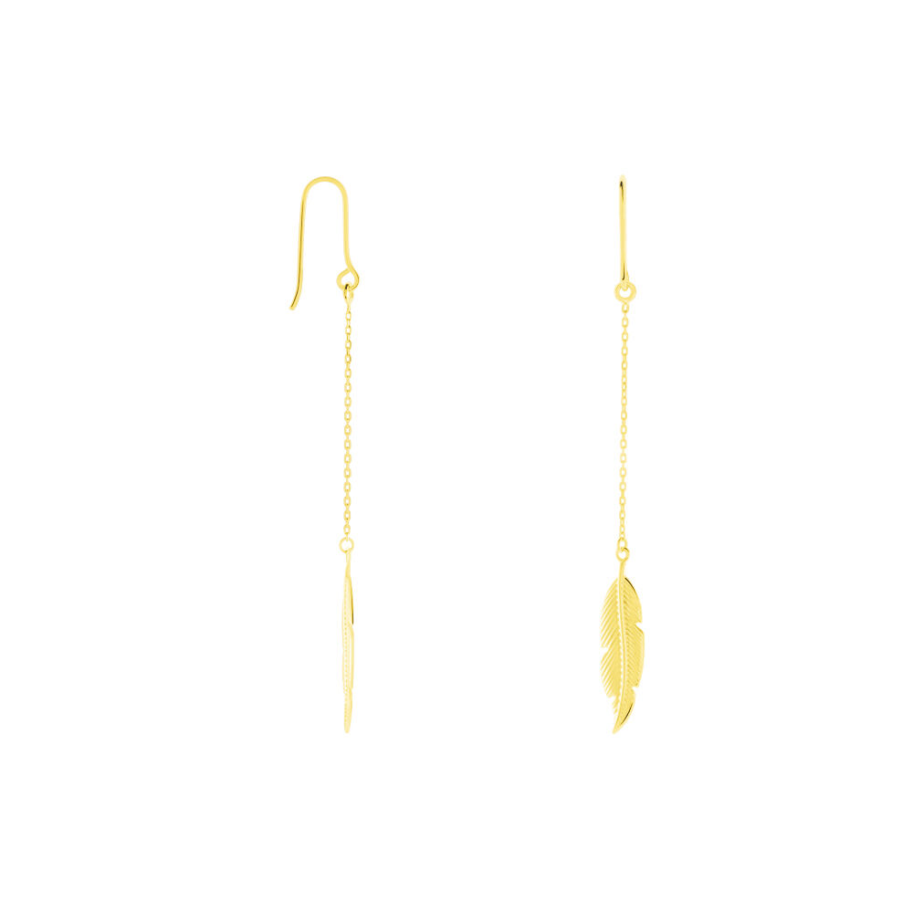Boucles D'oreilles Pendantes Aubaine Or Jaune - Pendantes Femme | Marc Orian