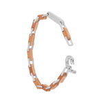 Bracelet Acier Blanc - Bracelets cuir Homme | Marc Orian