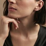 Boucles D'oreilles Puces Pepita Or Jaune Oxyde De Zirconium - Puces Famille | Marc Orian