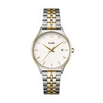 Montre Cluse Minuit Date Blanc - Montres &eacute;tanches Femme | Marc Orian