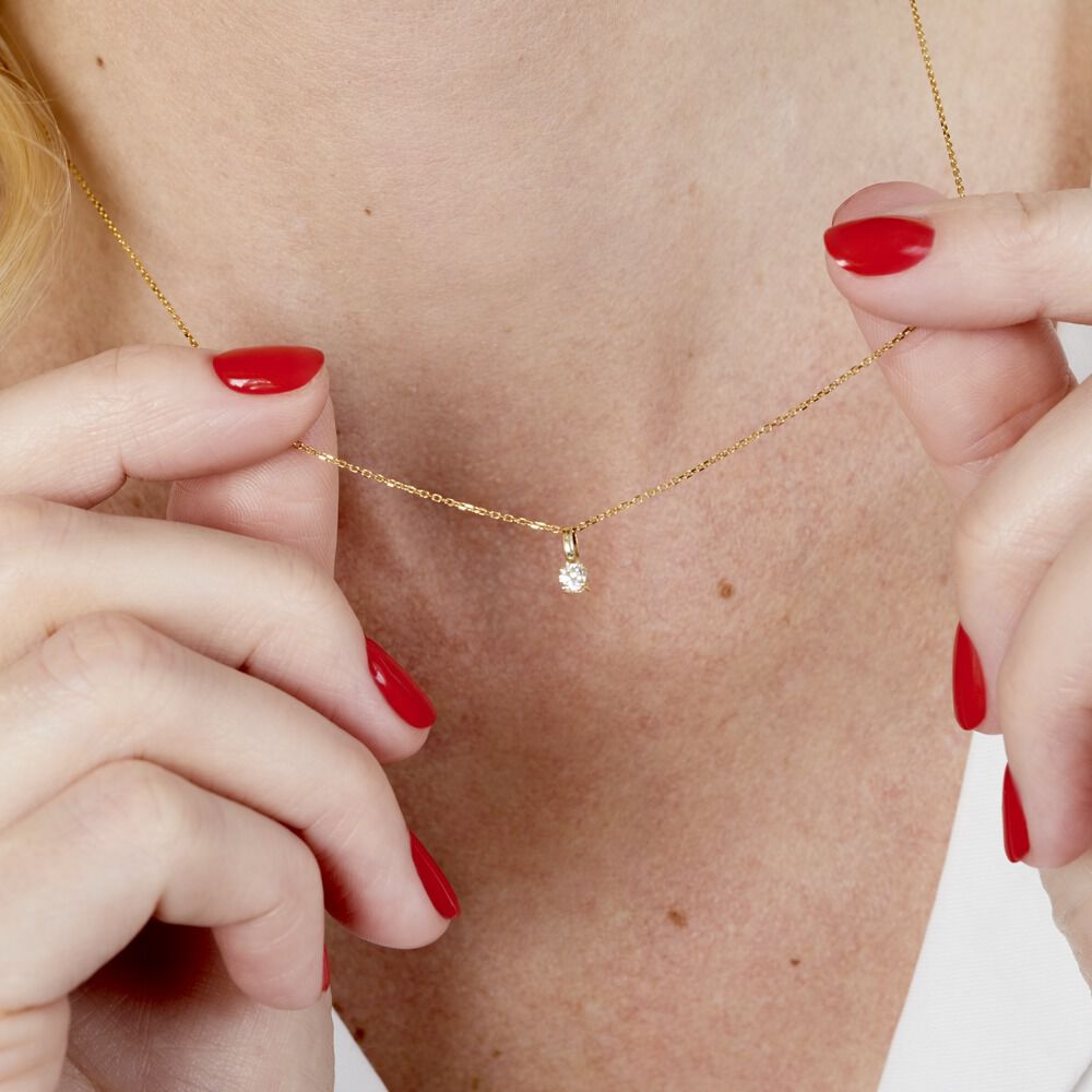 Pendentif Aphrodite Or Jaune Diamant - Pendentifs Femme | Marc Orian