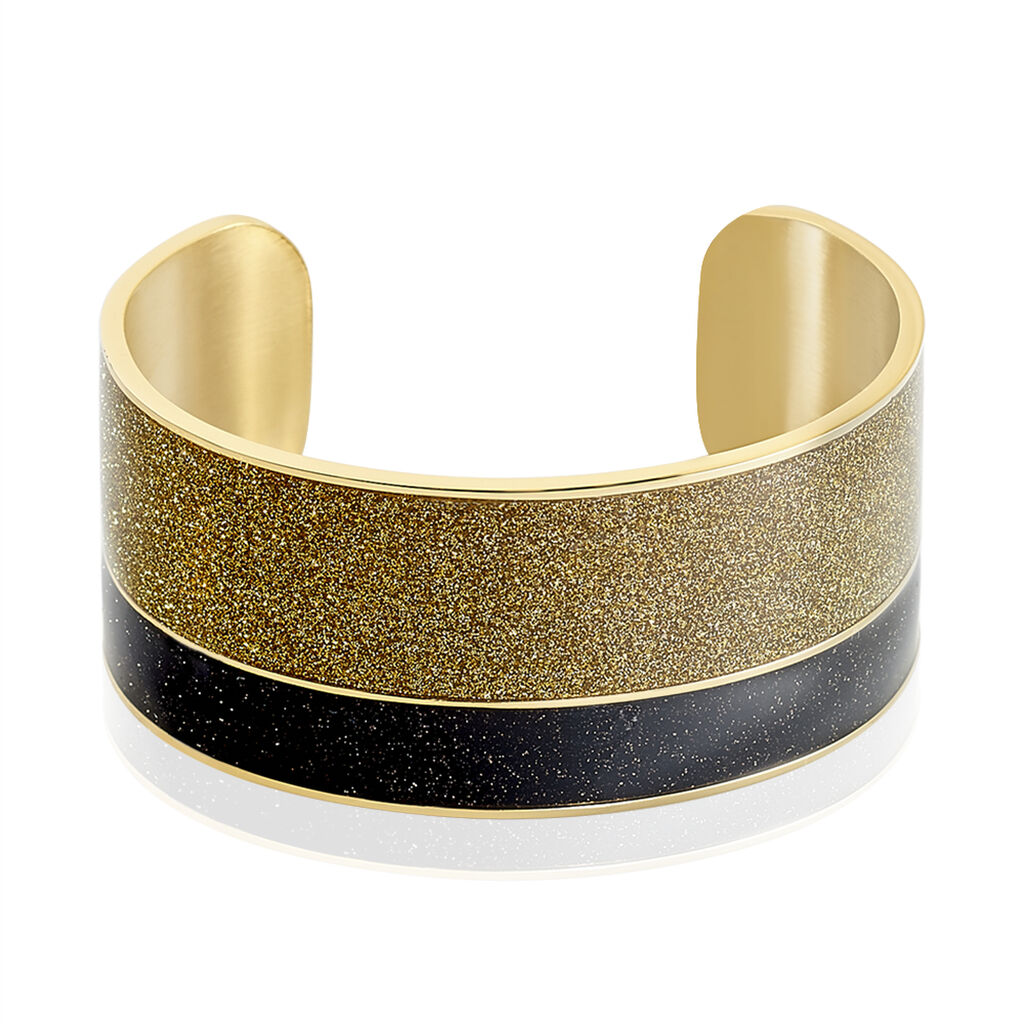 Bracelet Jonc Marie-adelaide Acier Jaune - Bracelets joncs Femme | Marc Orian