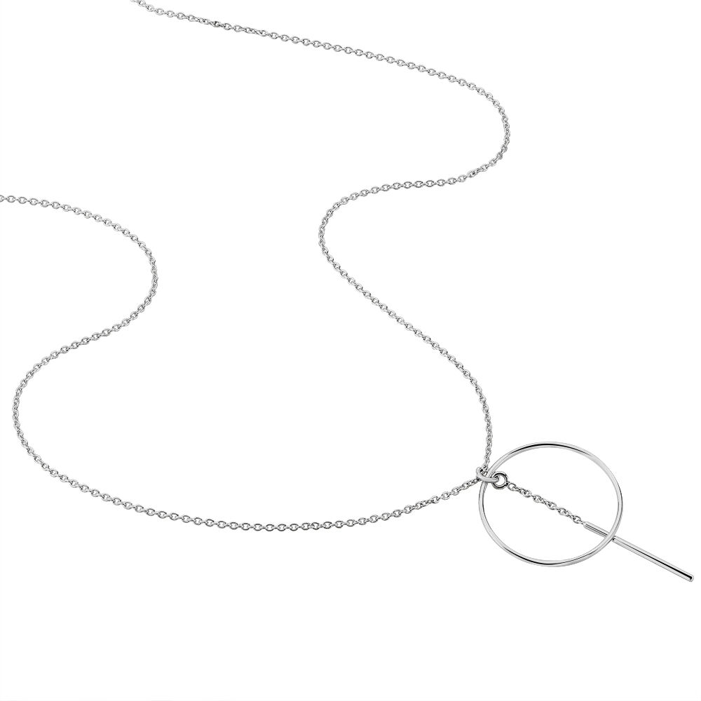 Collier Enissa Argent Blanc - Colliers Femme | Marc Orian