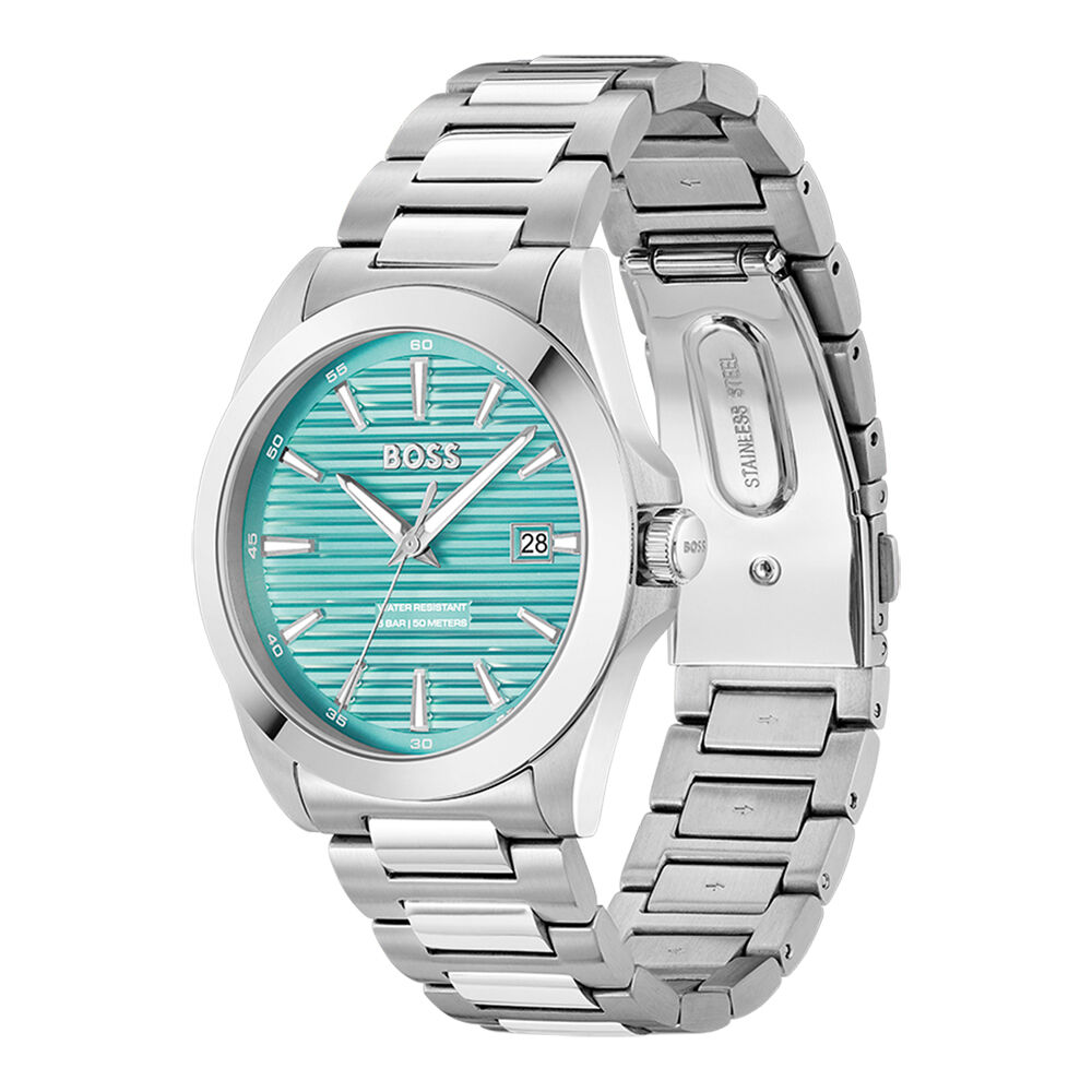 Montre Boss Strike Turquoise - Fête des pères Homme | Marc Orian