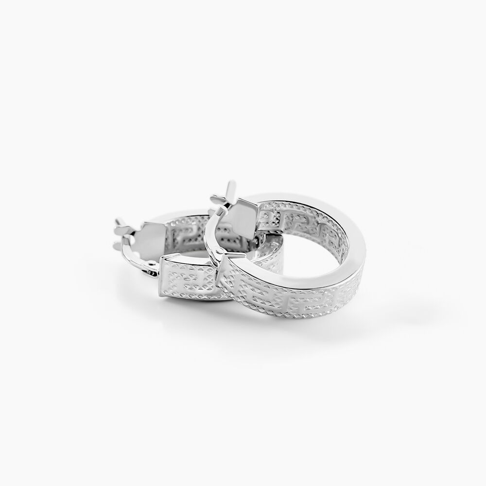 Créoles Ugenie Or Blanc - Créoles Femme | Marc Orian