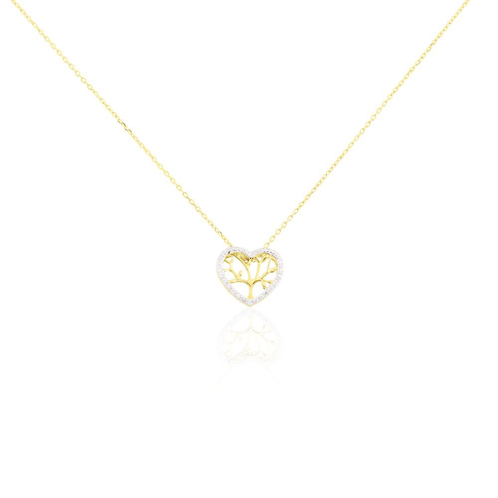 Collier Or Jaune Douglasa Diamants - Colliers avec pierres Femme | Marc Orian