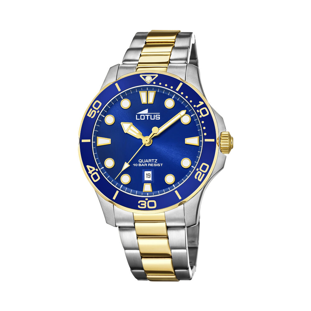 Montre Lotus Excellent Bleu - HIMMBQB1670 • Marc Orian | Bijouterie en ligne