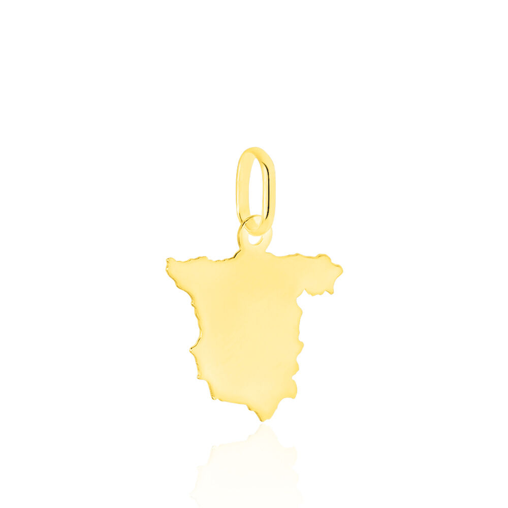 Pendentif Gaietana Espagne Or Jaune - Bijoux personnalisés Famille | Marc Orian