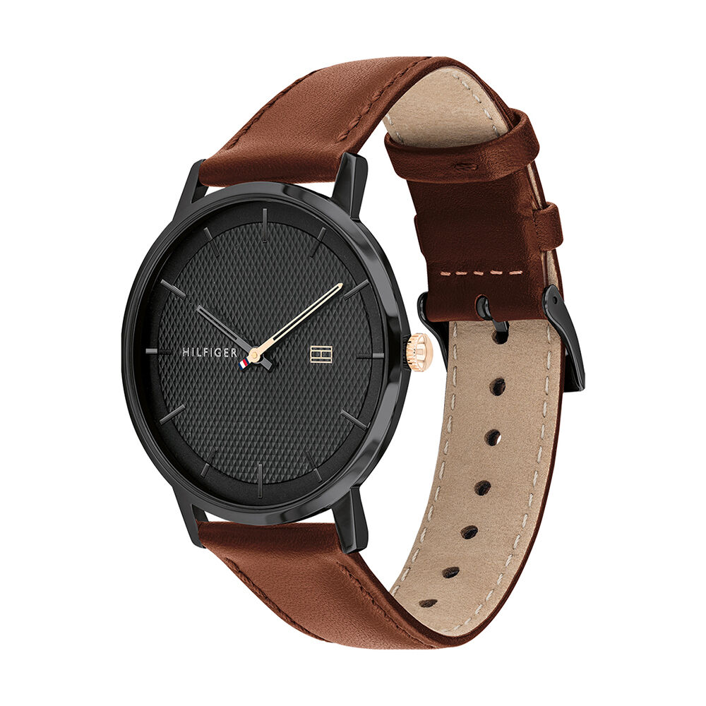Montre fond noir clearance