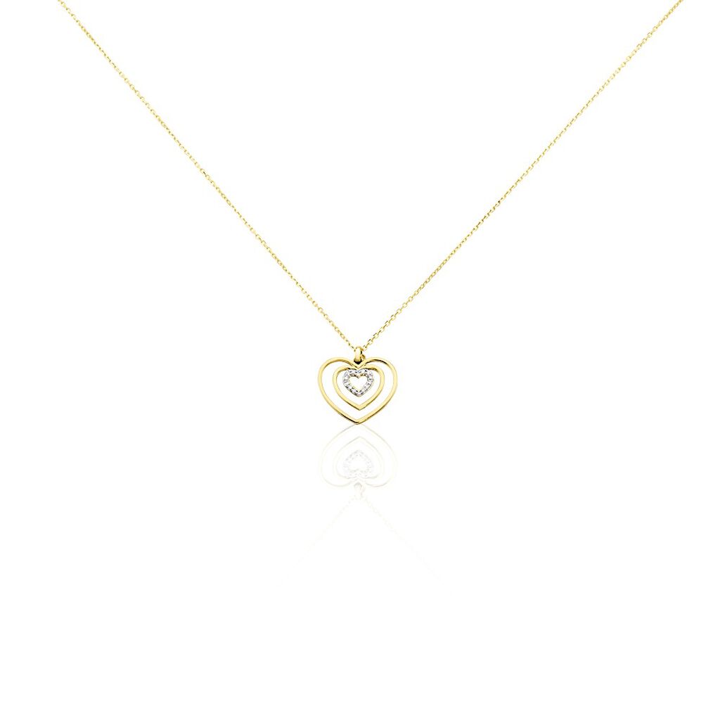 Collier Or Jaune Serrena Diamants - Colliers avec pierres Femme | Marc Orian