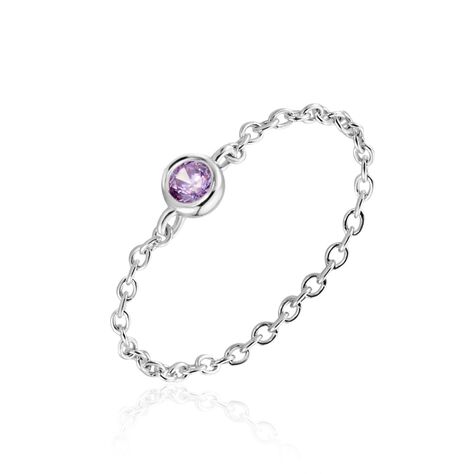 Bague Rio Argent Blanc Oxyde De Zirconium - Solitaires Femme | Marc Orian