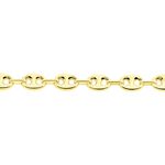 Bracelet Dami Maille Grain De Cafe Or Jaune - Bracelets mailles Homme | Marc Orian