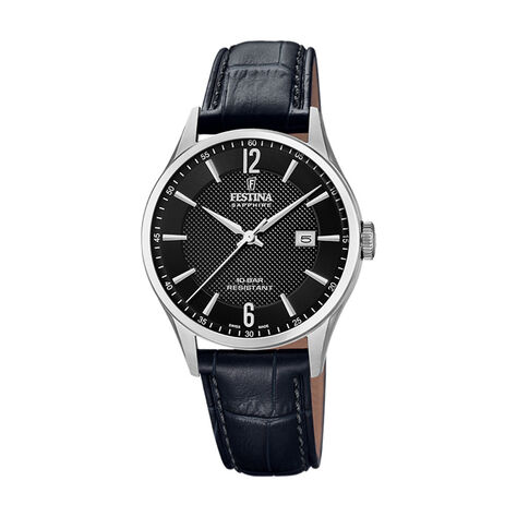 Montre Festina Swiss Made Noir - Montres classiques Homme | Marc Orian