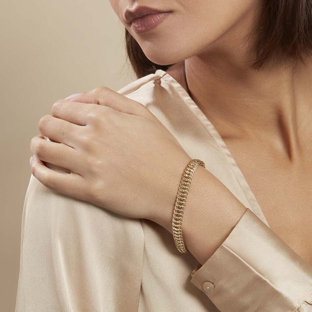 Bracelet Leoncine Or Jaune - Bracelets mailles Femme | Marc Orian