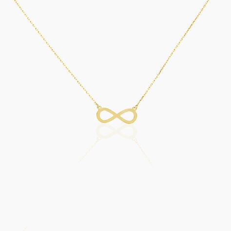 Collier Infinite Or Jaune - Colliers ete Femme | Marc Orian