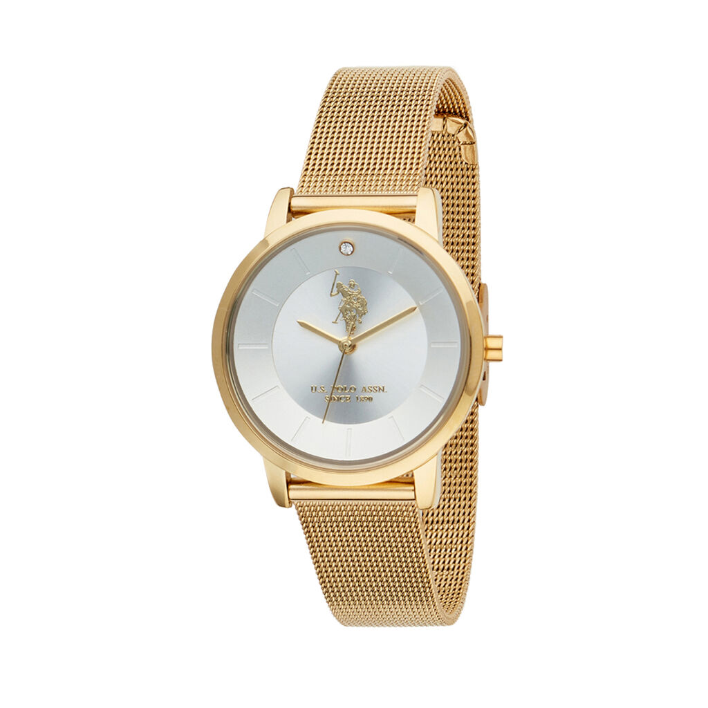 Montre U.S. Polo Us Polo Amalia Blanc - Montres &eacute;tanches Femme | Marc Orian