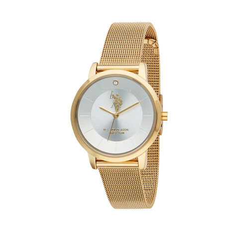 Montre U.S. Polo Us Polo Amalia Blanc - Montres &eacute;tanches Femme | Marc Orian