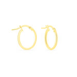 Cr&eacute;oles Telya Or Jaune - Cr&eacute;oles Femme | Marc Orian