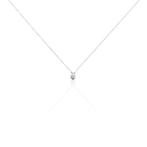 Collier Gally Or Blanc Diamant - Colliers Femme | Marc Orian