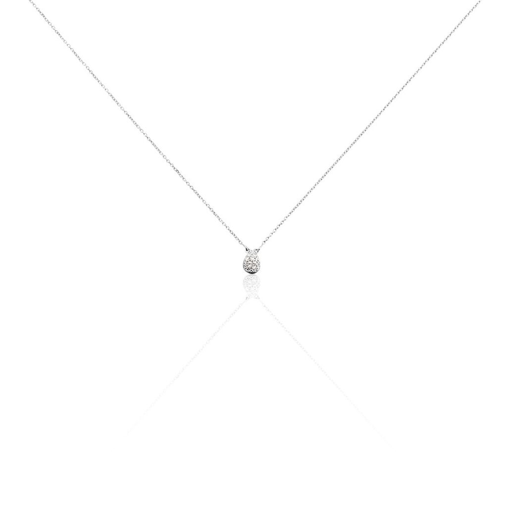 Collier Gally Or Blanc Diamant - Colliers Femme | Marc Orian