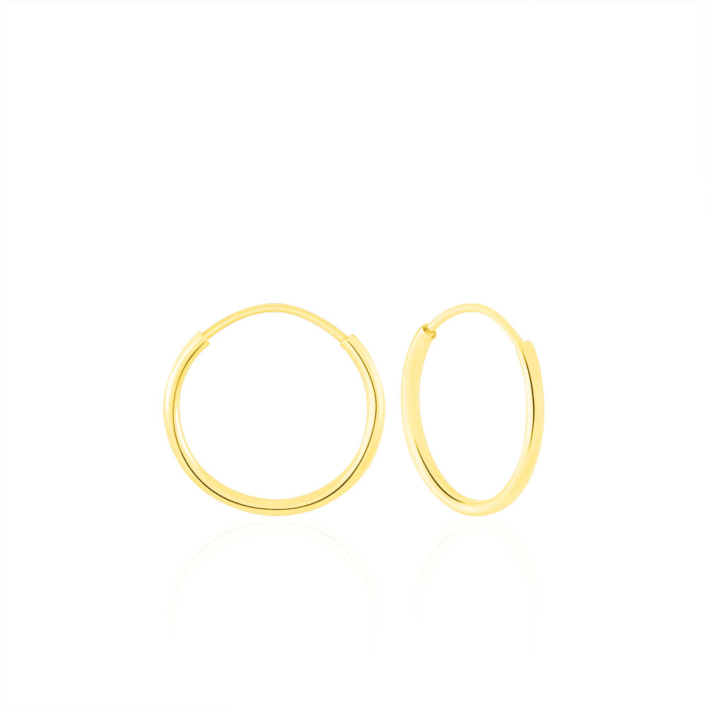 Créoles Dominae Or Jaune - Créoles Femme | Marc Orian