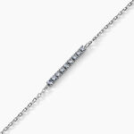 Bracelet Rio Argent Blanc Oxyde De Zirconium - Bracelets fantaisie Femme | Marc Orian