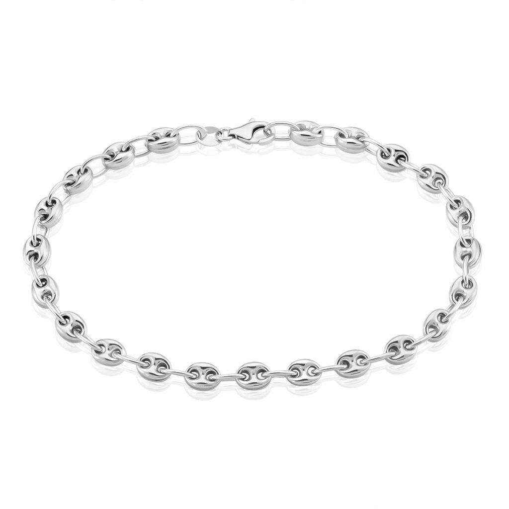 Bracelet Maille Argent Carrus - Bracelets fantaisie Homme | Marc Orian